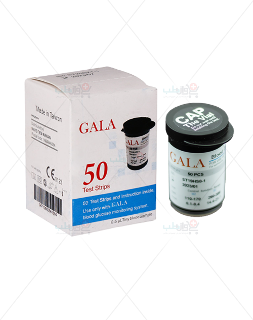 نوار تست قند خون gala